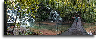 Queen's Bath Waterfalls::Palenque, Chiapas, Mexico::