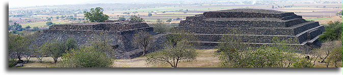 Peralta Double Temple::Peralta, Guanajuato, Mexico::