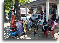 Decorated Bus::Chiapas, Mexico::