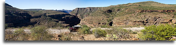 River-Cut Canyon::Sierra de San Francisco, Baja California, Mexico::