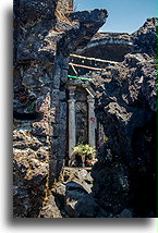 Altar that has survived #1::San Juan Parangaricutiro, Michoacán, Mexico::