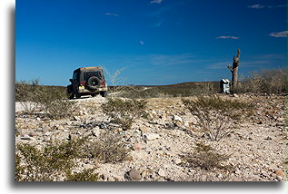 Little Shrine on the Road::Baja California, Mexico::