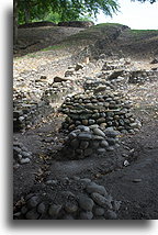 Ancient cemetery::Tamtoc, San Luis Potosi, Mexico::