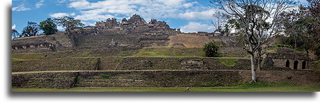 Enormous Pyramidal Structure::Tonina, Mexico::