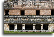 Quadrangle of the Birds::Uxmal, Yucatán, Mexico::