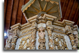 Wooden Pulpit #2::Natá, Panama::