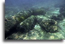 Sunken Columns::Caesarea, Israel::