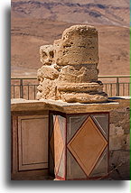 Lower Terrace::Masada, Israel::