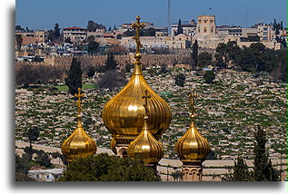 Church of Mary Magdalene::Mount of Olives, Jerusalem, Israel::