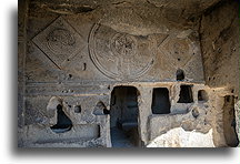 Three Rock Reliefs::Çavuşin, Cappadocia, Turkey::