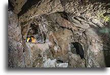 Multi-level underground complex::Derinkuyu Underground City, Cappadocia, Turkey::