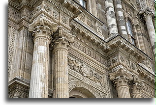 Exterior Décor #2::Dolmabahçe Palace, Istanbul, Turkey::