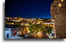 Göreme at Night::Göreme, Cappadocia, Turkey::