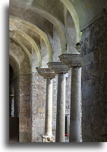 Side Aisle::Hagia Irene, Istanbul Turkey::