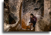 Passage::Kaymakli Underground City, Cappadocia, Turkey::