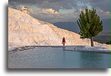 Travertine Wall #2::Pamukkale, Turkey::