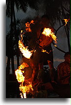 Fire Show #1::Fijian Dances, Fiji, South Pacific::