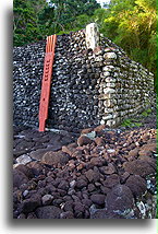 Two-stepped Ahu::Tahiti, French Polynesia::