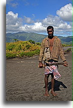 Villager from Tanna::Ni-Vanuatu, Vanuatu, South Pacific::