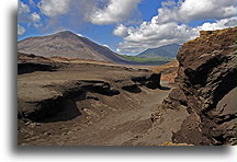 Active Volcano::Mount Yasur, Vanuatu, South Pacific::