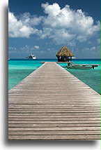 The Pier::Rangiroa, Tuamotus, French Polynesia::