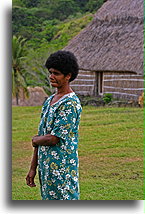 Navala Woman::Fiji, Oceania::