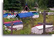 Eklutna Cemetery::Alaska, United States::