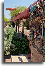 Japanese Figures::Taliesin West, Arizona, USA::