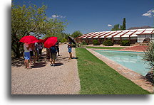 The hot day::Taliesin West, Arizona, USA::