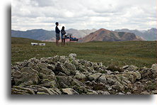 Alpine Valley Picnic #2::Black Bear Pass, Colorado, USA::