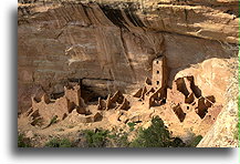 Square Tower House::Mesa Verde, Colorado, USA::