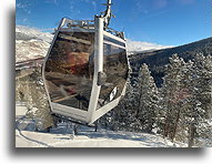 Eagle Bahn Gondola::Vail, Colorado, USA::