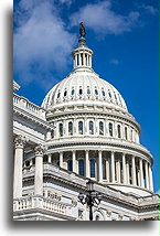 Statue of Freedom Atop::United States Capitol, Washington D.C., USA::