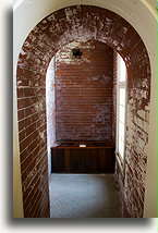 Officers' Flush Toilet::Fort Delaware, Delaware, United States::