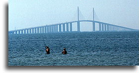 Sunshine Skyway::Florida, United States::