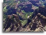 Waimea Canyon::Kauai, Hawaii Islands::