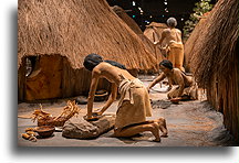 Cahokia Mounds Museum::Cahokia, Illinois, USA::