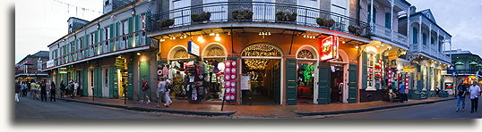 Street in French Quarter::New Orleans, Louisiana, United States::