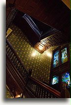 Stairway in the Columns Hotel::New Orleans, Louisiana, United States::