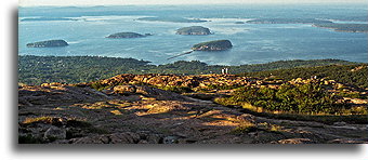 Sunset on Mount Desert Island::Maine, United States::