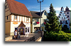 Shopping Plaza #2::Frankenmuth, Michigan, USA::