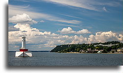 Round Island Passage Light::Mackinac Island, Michigan, USA::