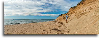 Beach by Lake Michigan::Sleeping Bear Dunes, Michigan, USA::