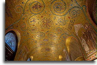 Ceiling of the Narthex::Saint Louis, MO, USA::