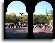 Bethesda Fountain::Central Park, New York City, USA::