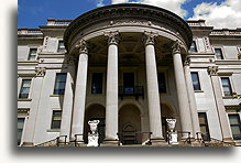 Beaux-Arts Verandah::Vanderbilt Mansion, New York, United States::