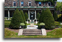 Sculpture, The Bather Putting up her Hair::Kykuit, New York, USA::