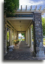 Sculpture, Triangular Surface of Space::Kykuit, New York, USA::