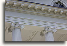 Ionic Column Capital::Mills Mansion, New York, United States::