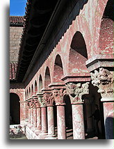 Arcade in Cuxa Cloister::New York City, USA::